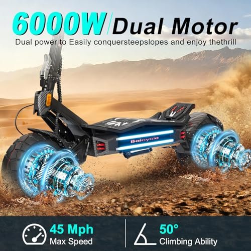 PikSpiid - 6000W Electric Scooter Adults